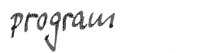 program